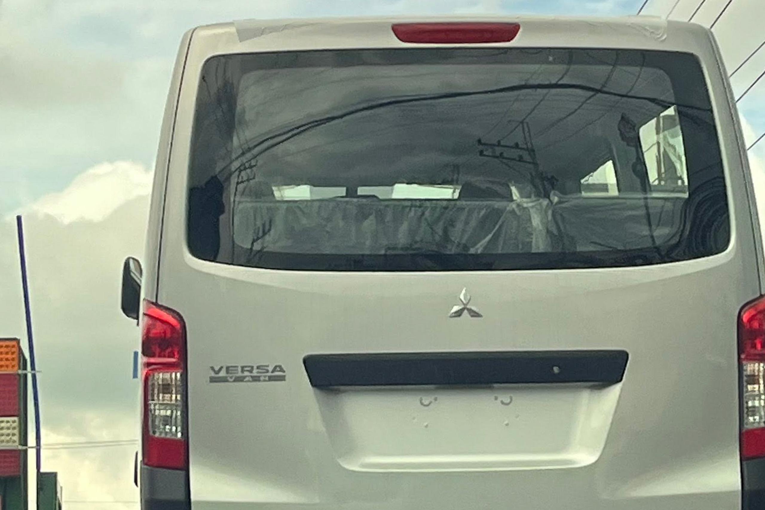LOOK: All-new Mitsubishi Versa Van already in PH