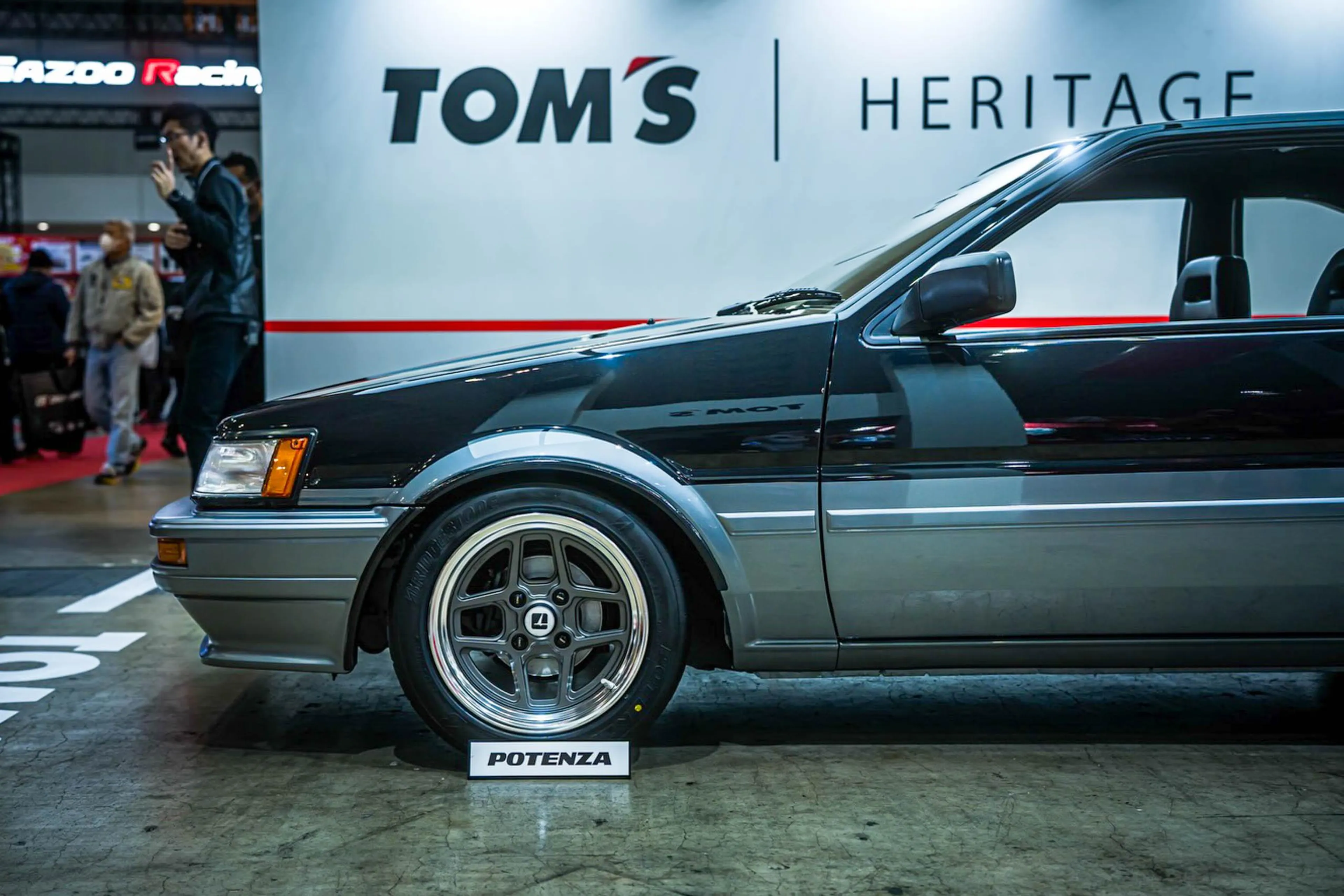TOM'S Heritage unveils a resto-modded AE86 Corolla Levin