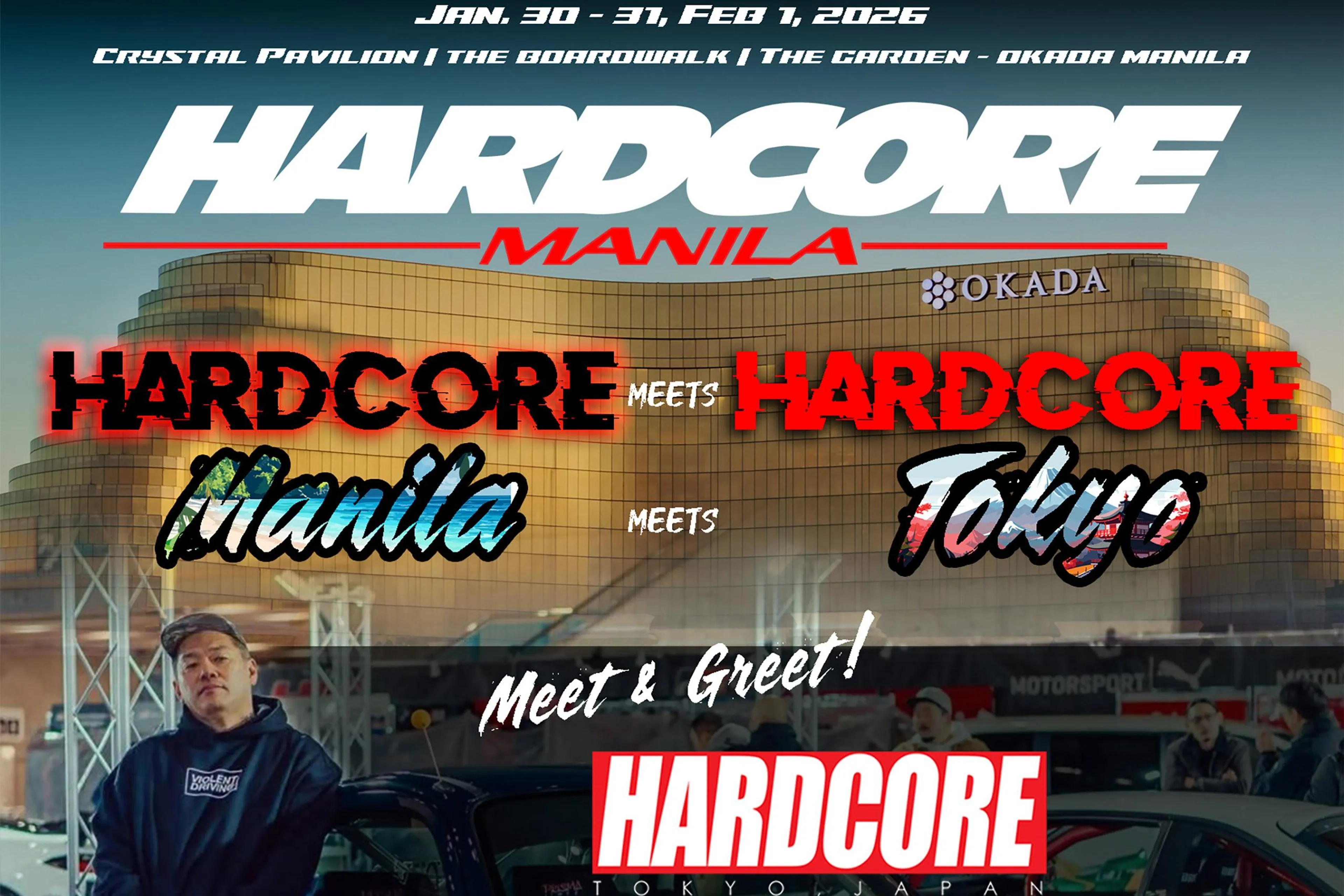 Hardcore Manila x Hardcore Tokyo - January 30 to February 1