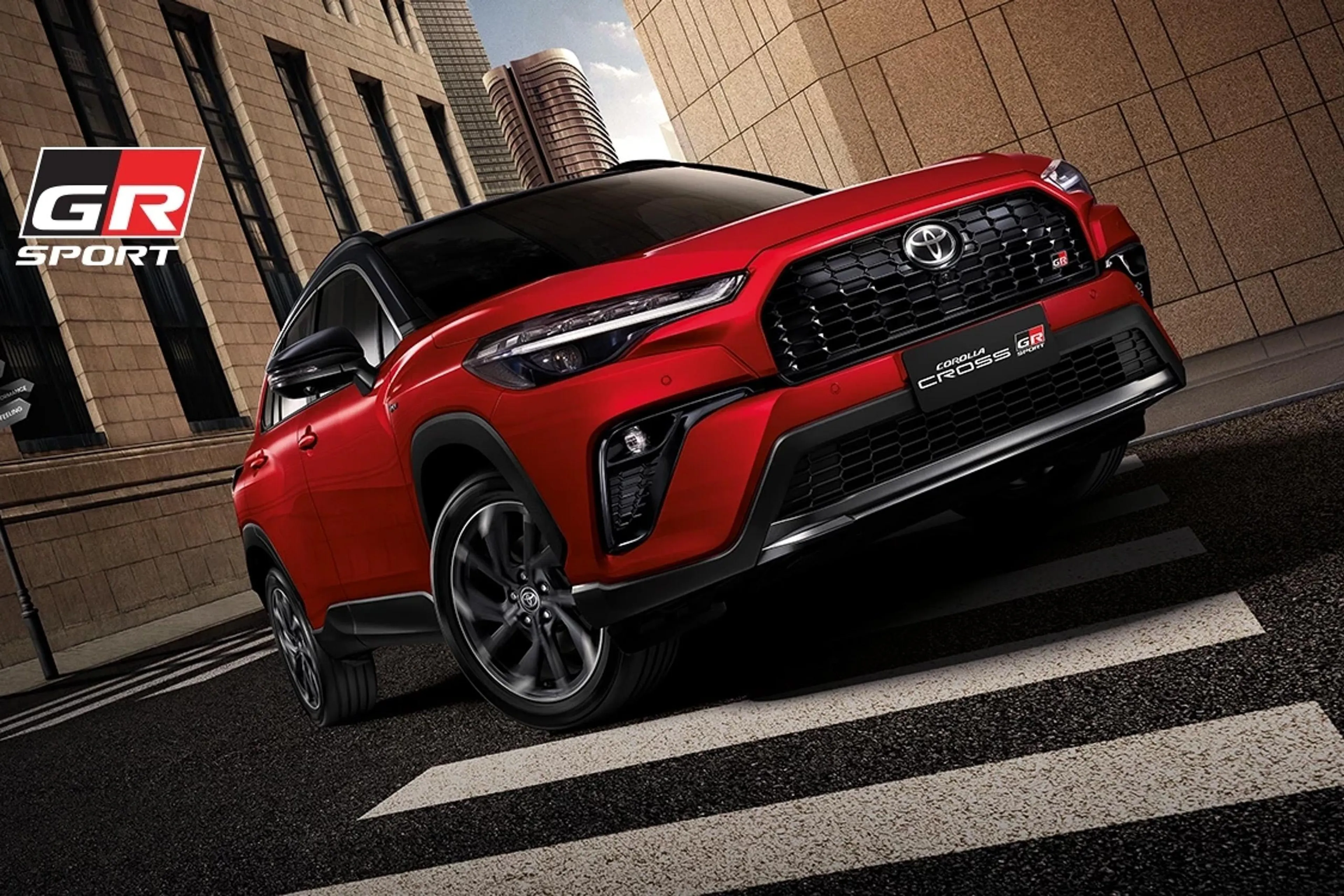 Spot the changes on 2026 Toyota Corolla Cross GR Sport