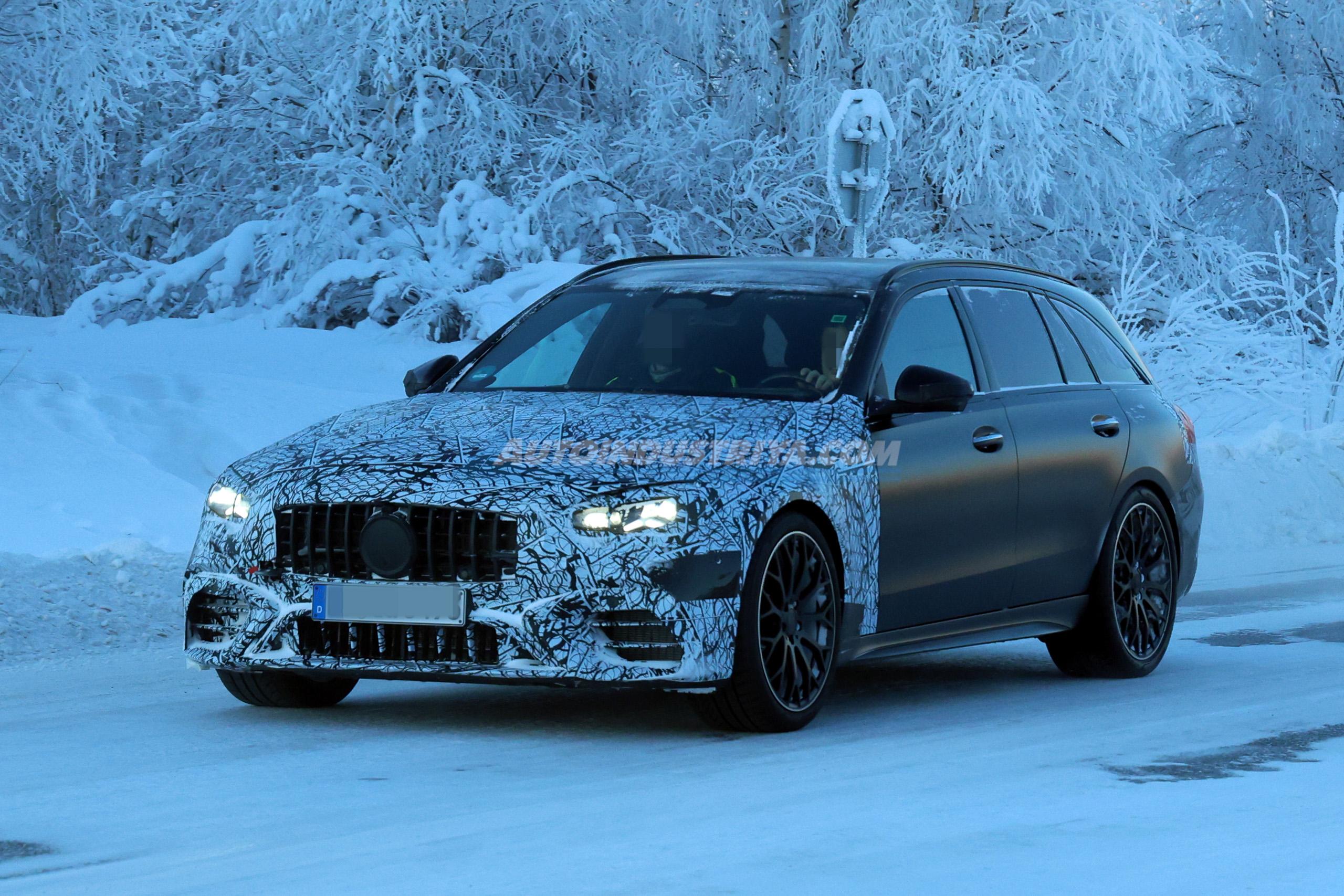 SPIED: Goodbye C43, hello turbo inline-six Mercedes-AMG C53