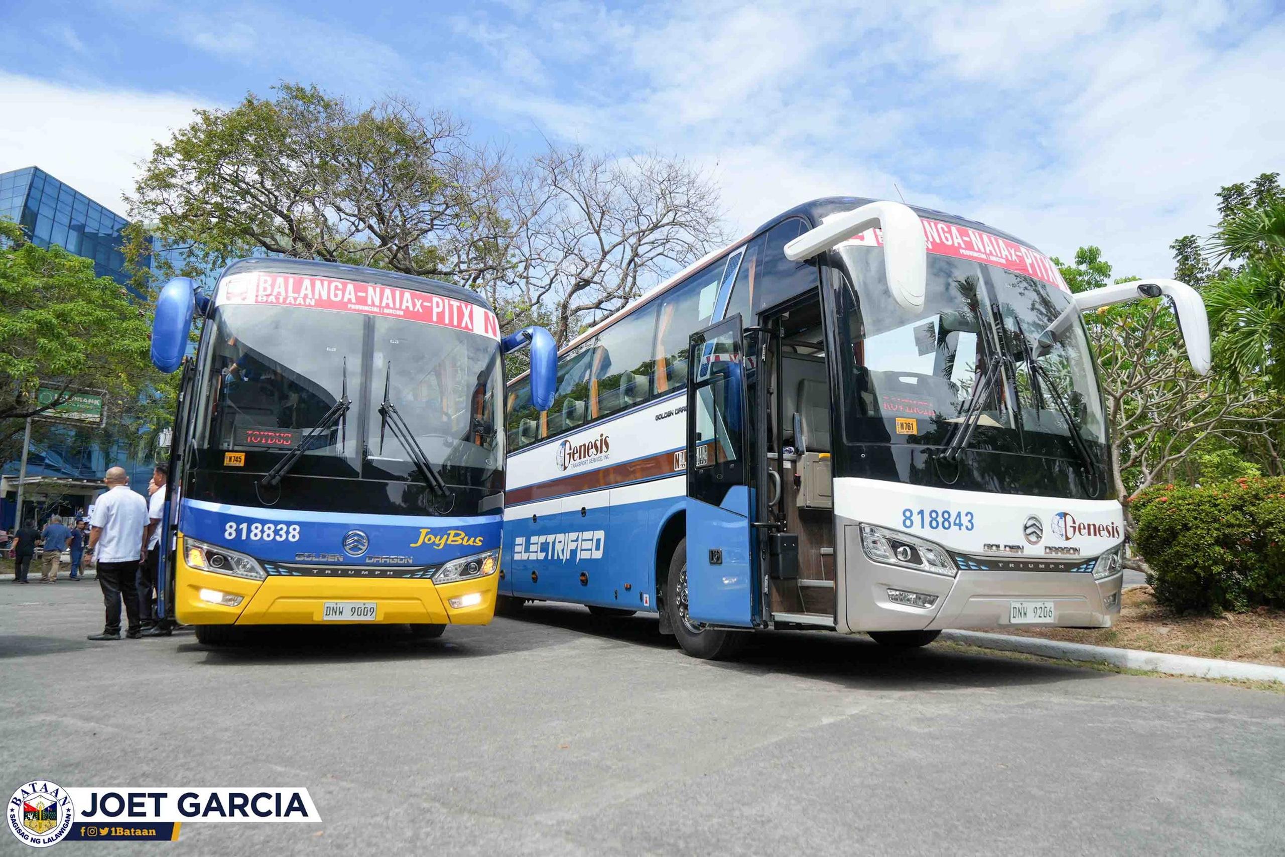 Hybrid buses to start serving PITX-Bataan commuters