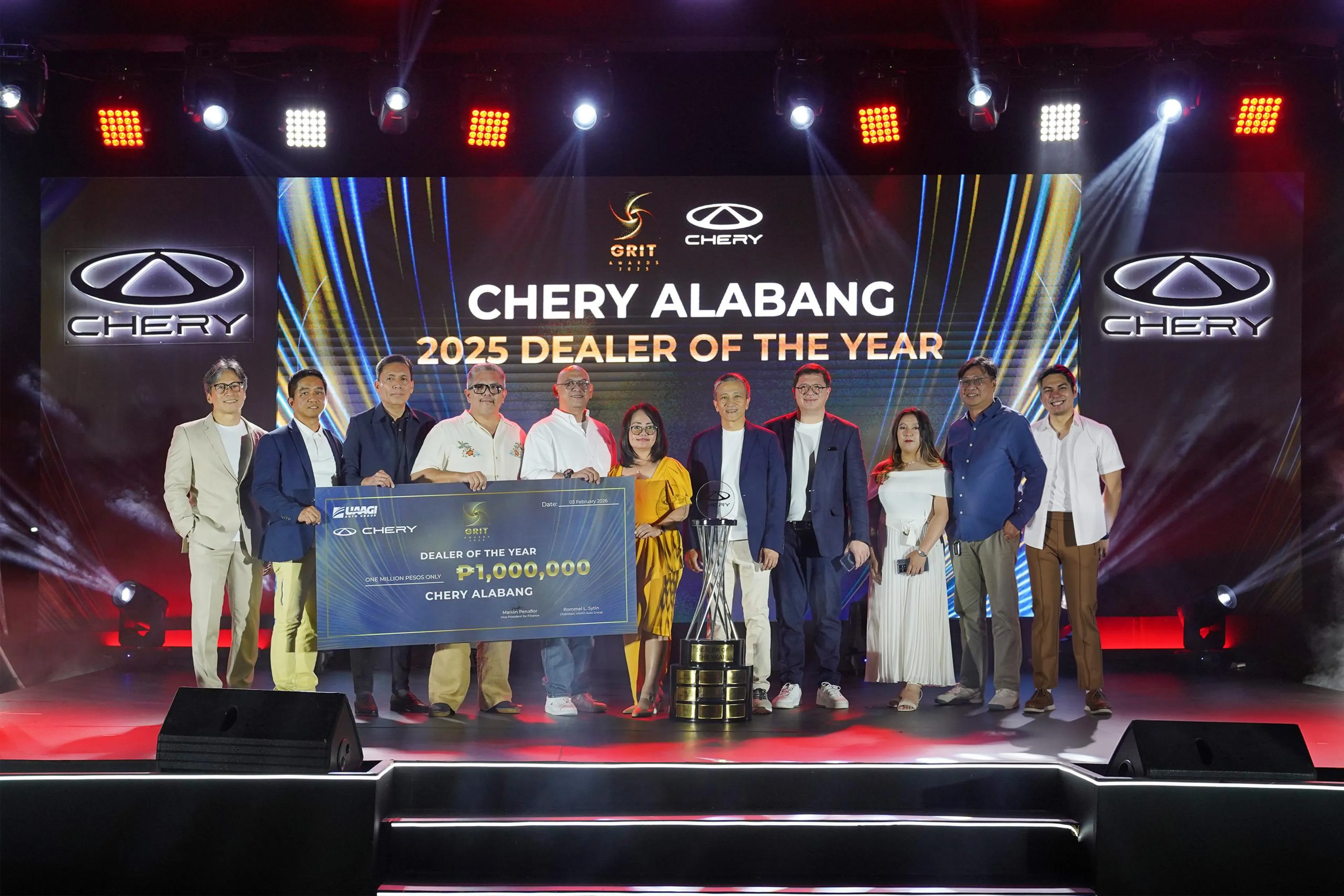 Chery Auto PH recognizes top performing dealers for 2025