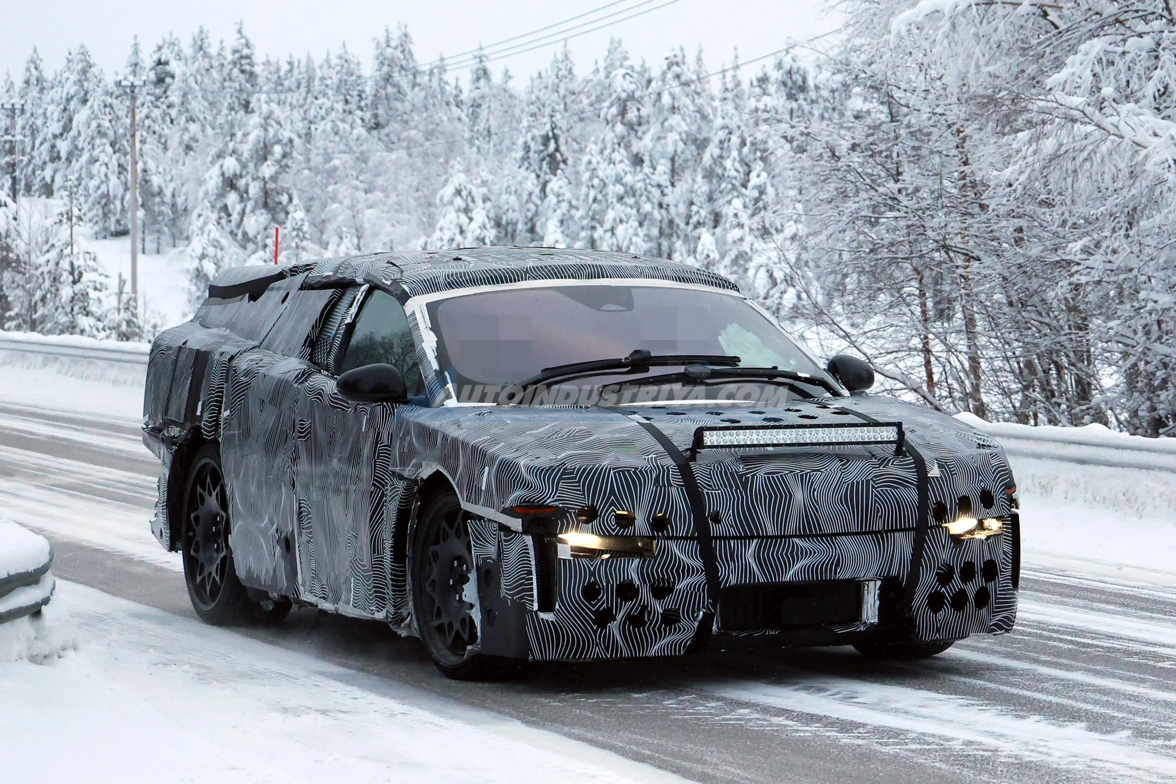 SPIED: Ferrari Luce EV spotted in the snow