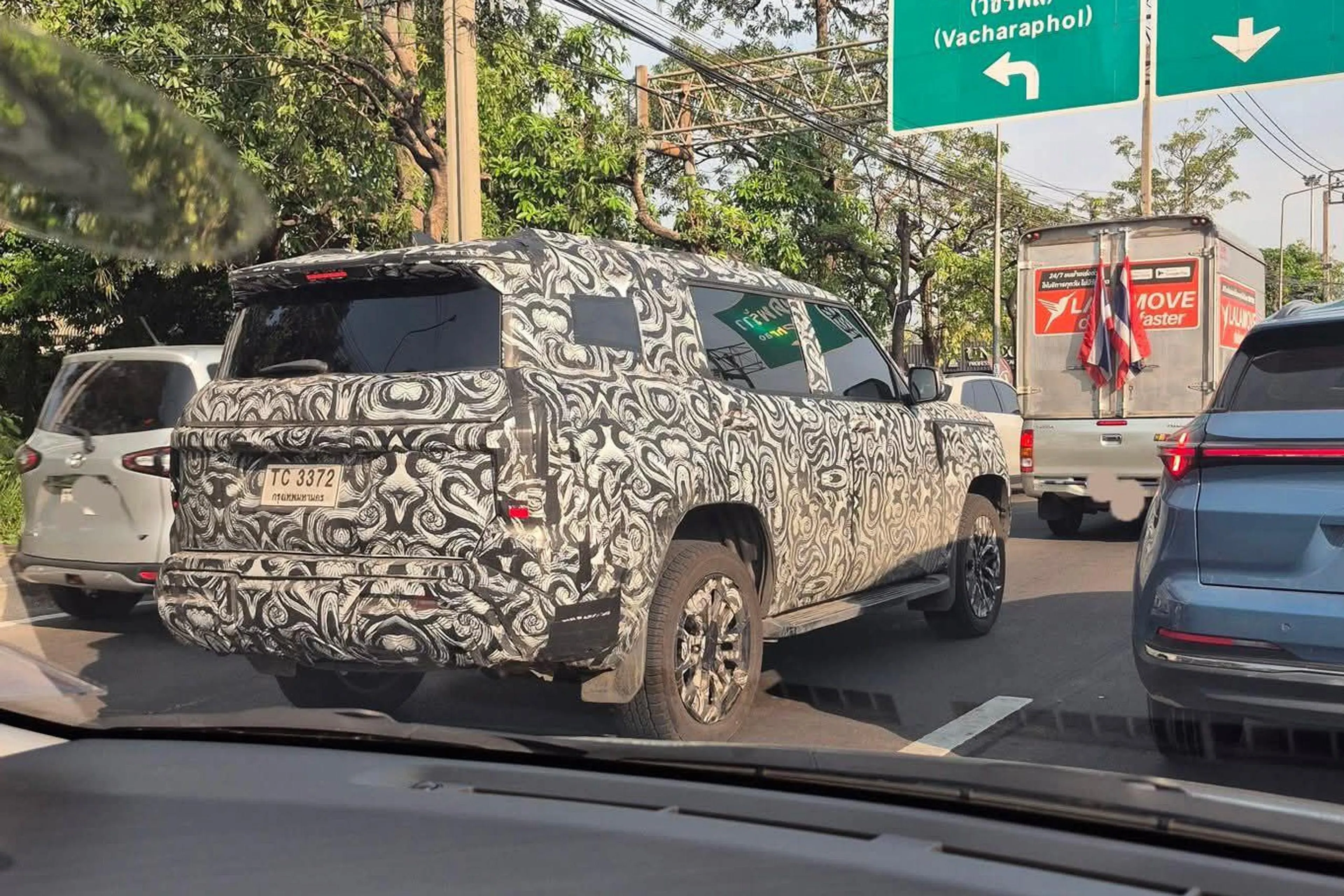 All-new 2026 Mitsubishi Pajero spotted in Thailand; debuting soon?
