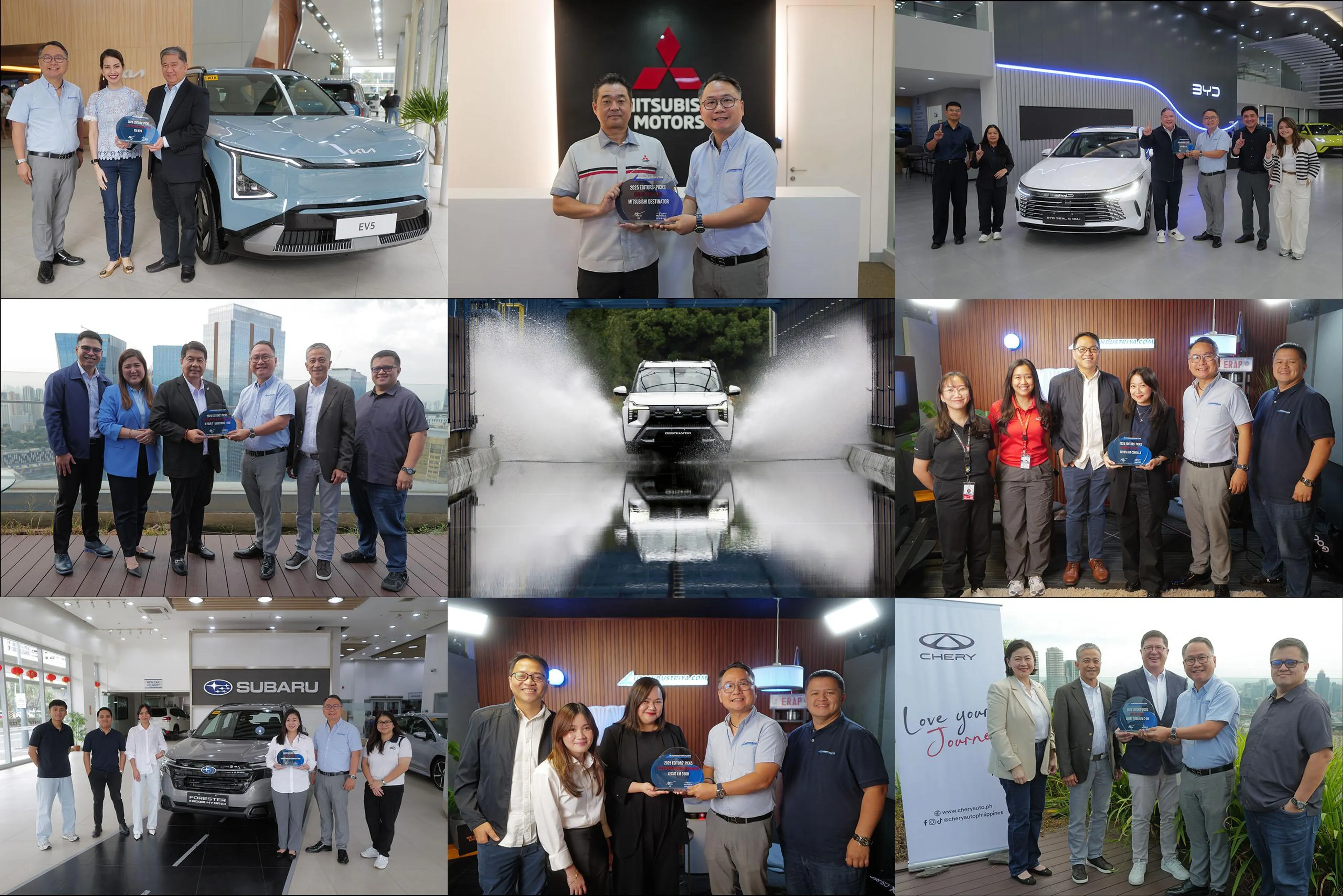 AutoIndustriya.com presents awards for 2025 Editors’ Picks