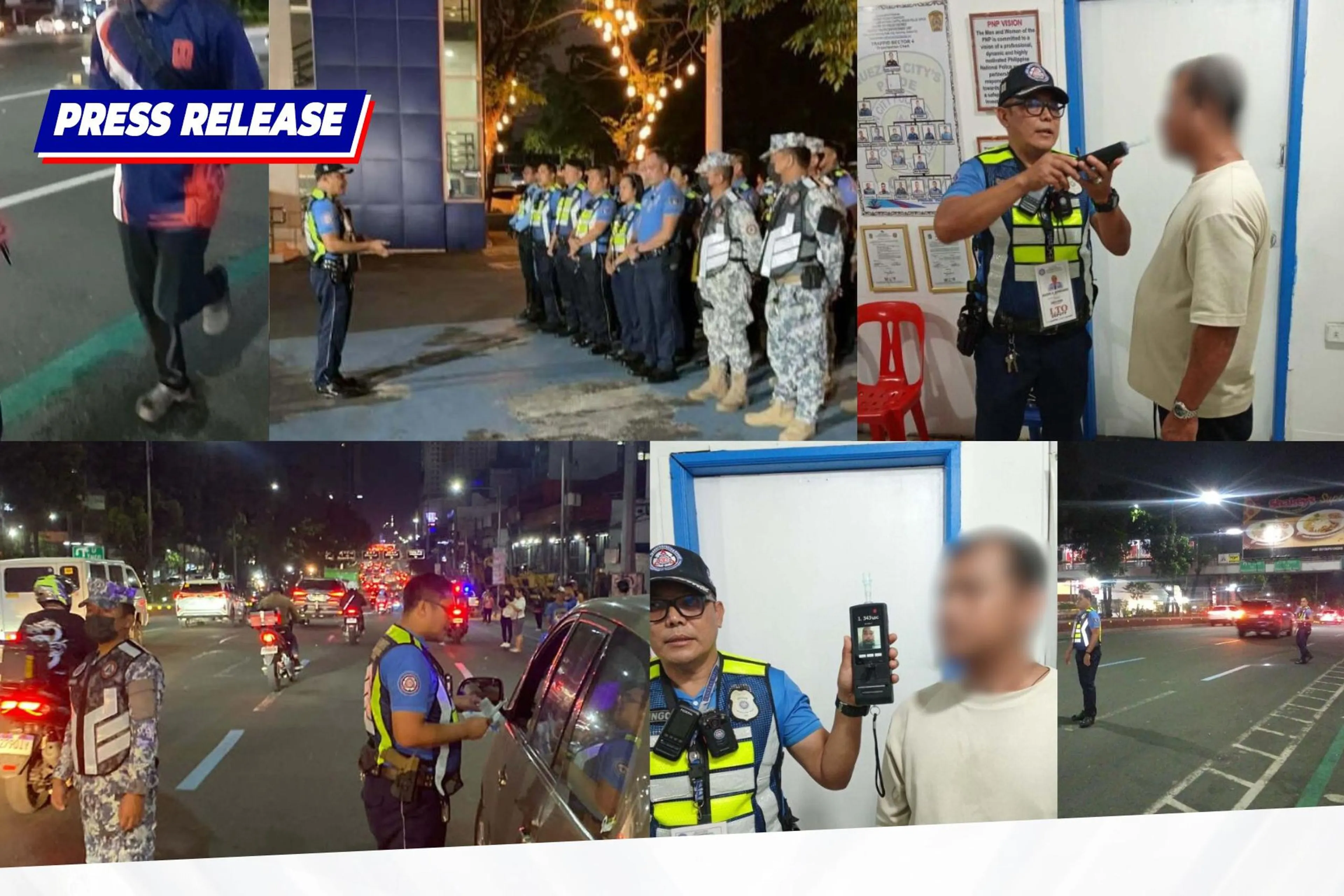 LTO nabs 9 drunk drivers in QC anti-drunk driving ops