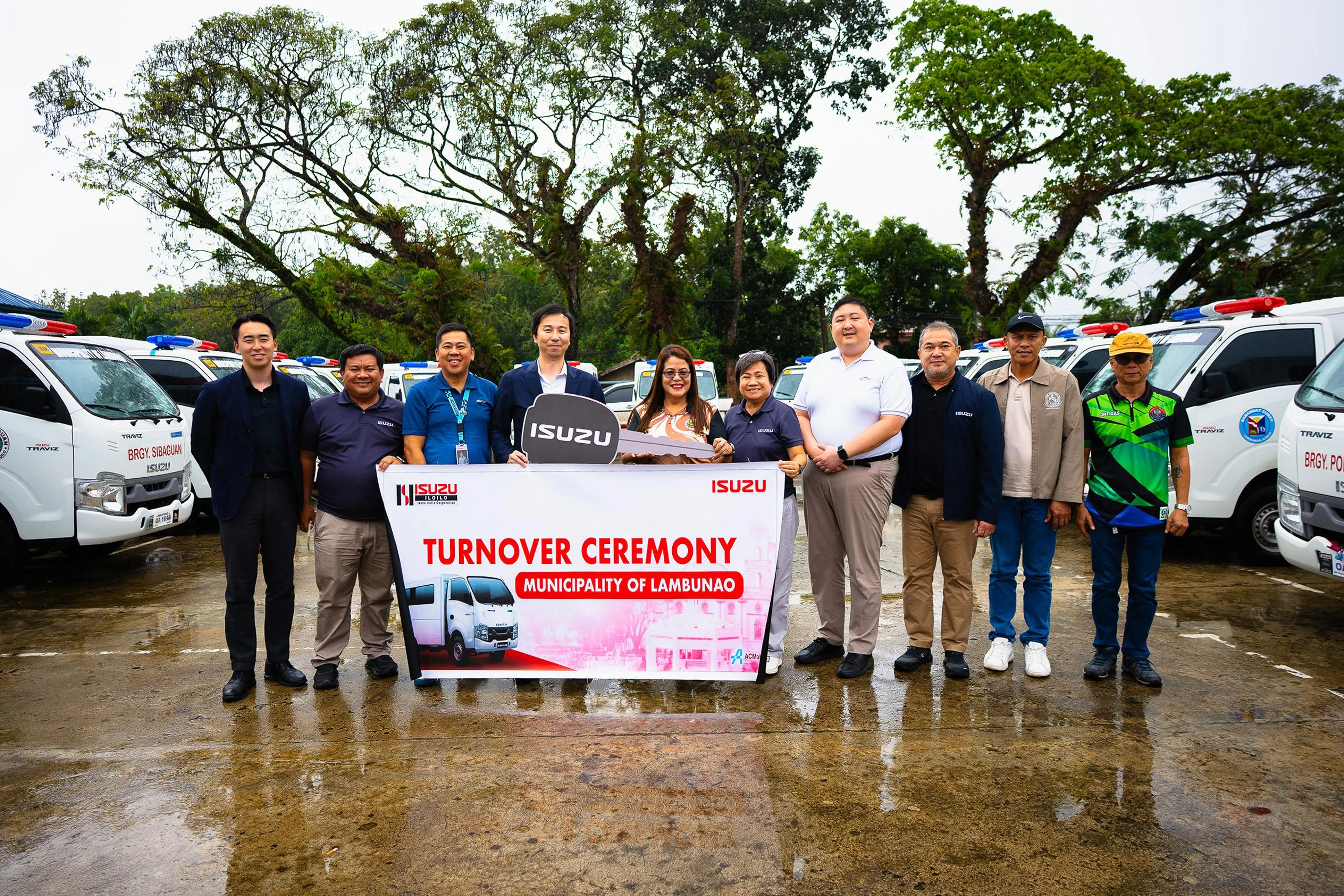 Isuzu PH turns over 20 Traviz units to help Iloilo LGU