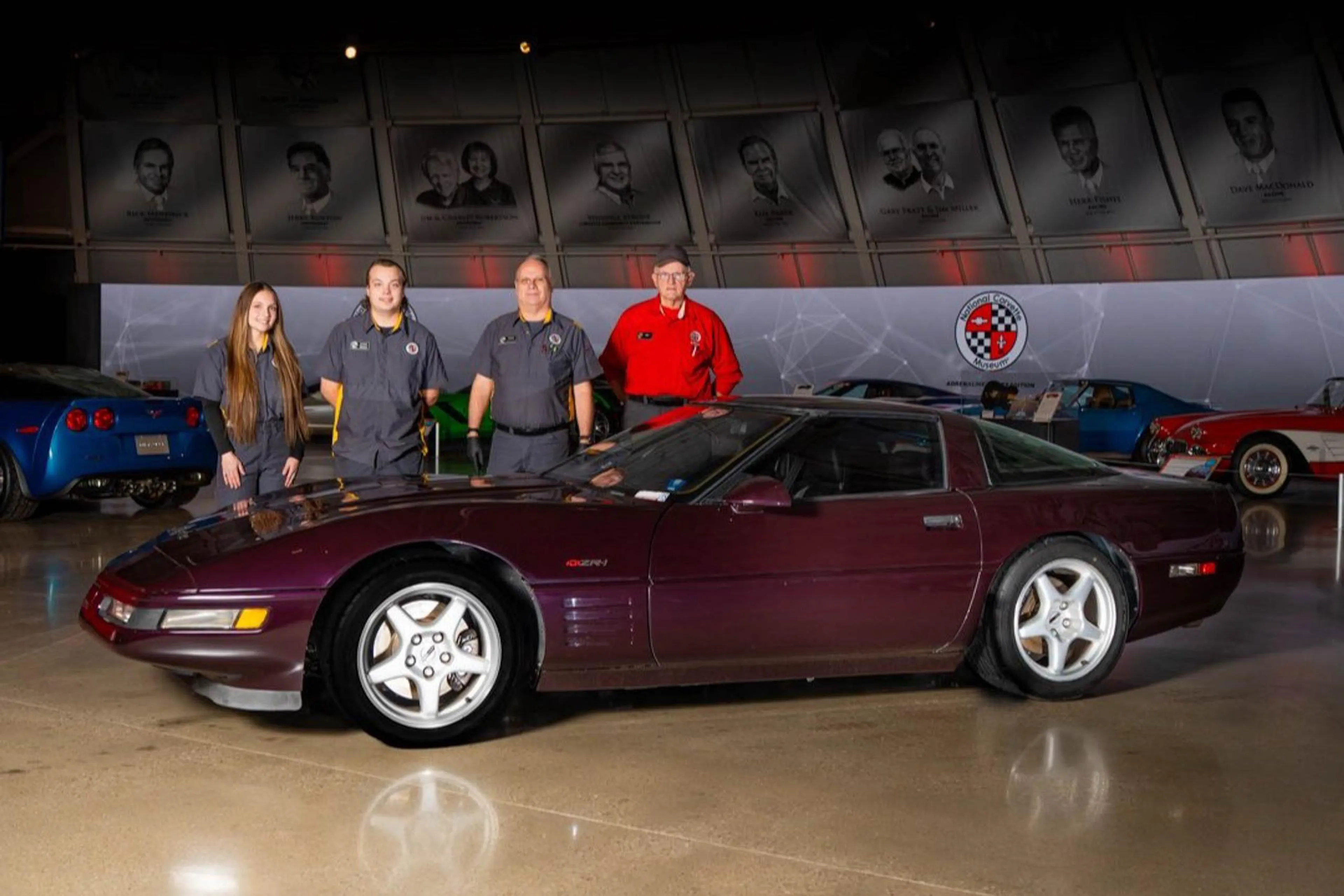 National Corvette Museum restores 1 of 11 Black Rose ZR-1 Corvette