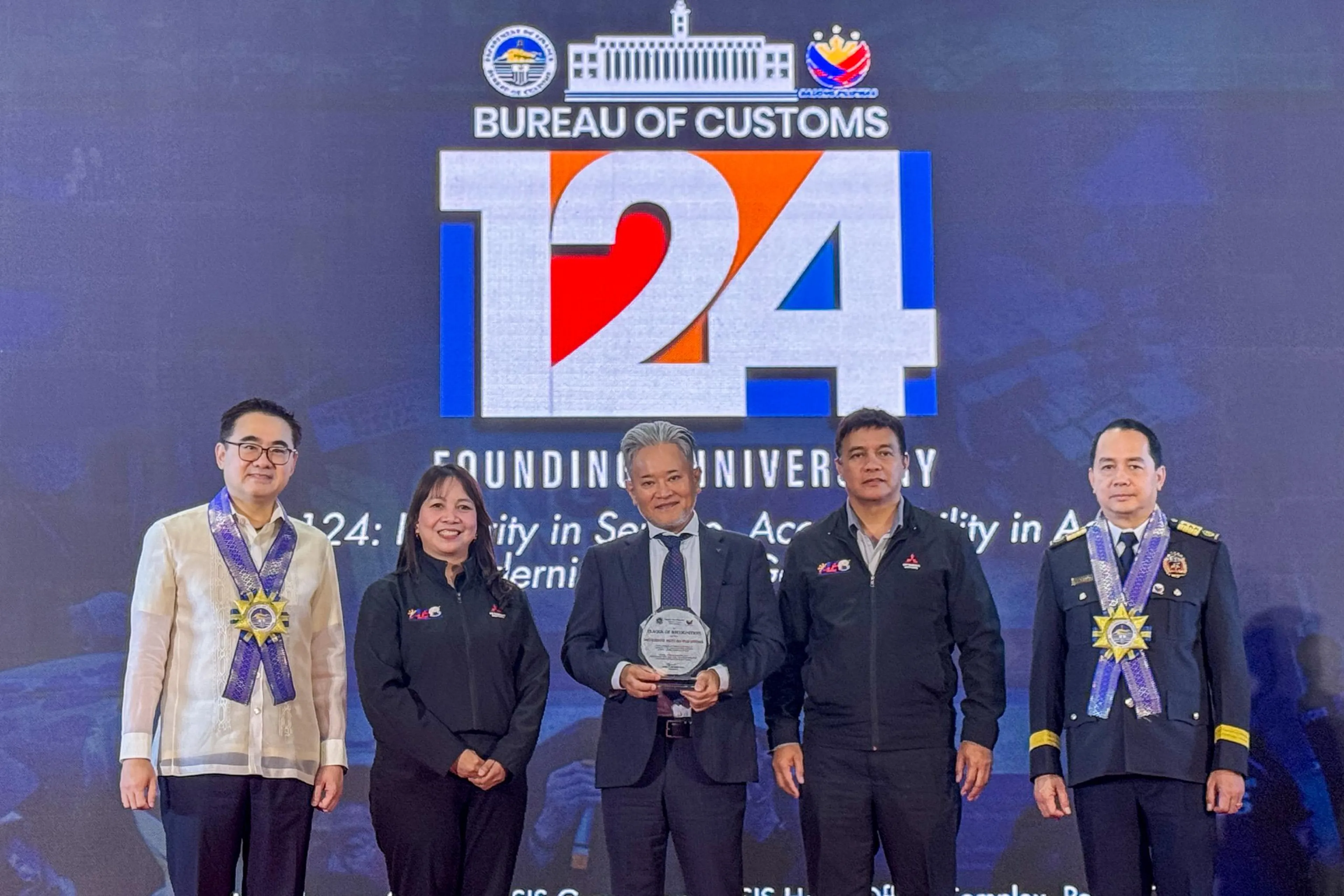 Mitsubishi PH recognized as one of the top duties, tax contributors for 2025