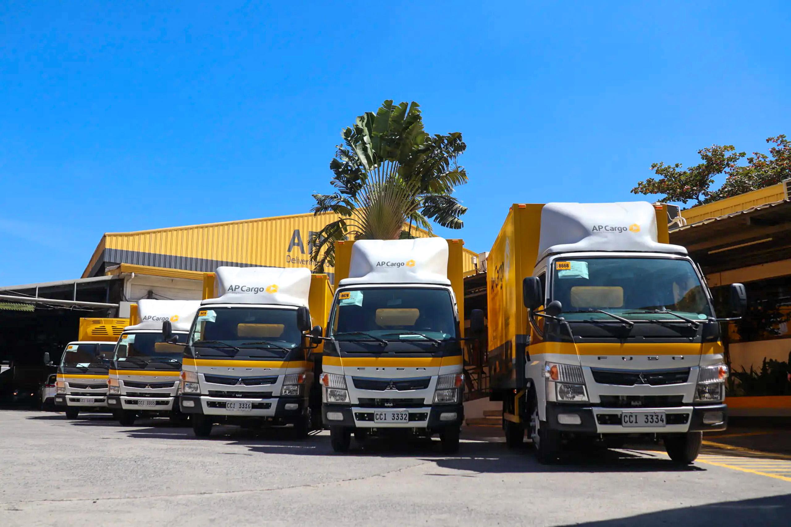 Fuso Canter trucks join expanded AP Cargo fleet
