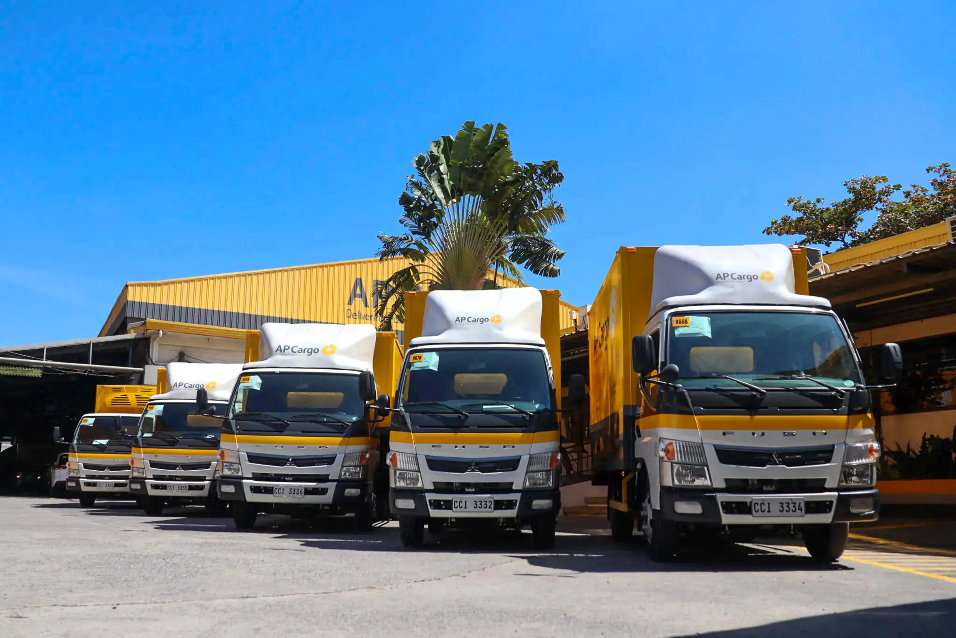 Fuso Canter trucks join expanded AP Cargo fleet