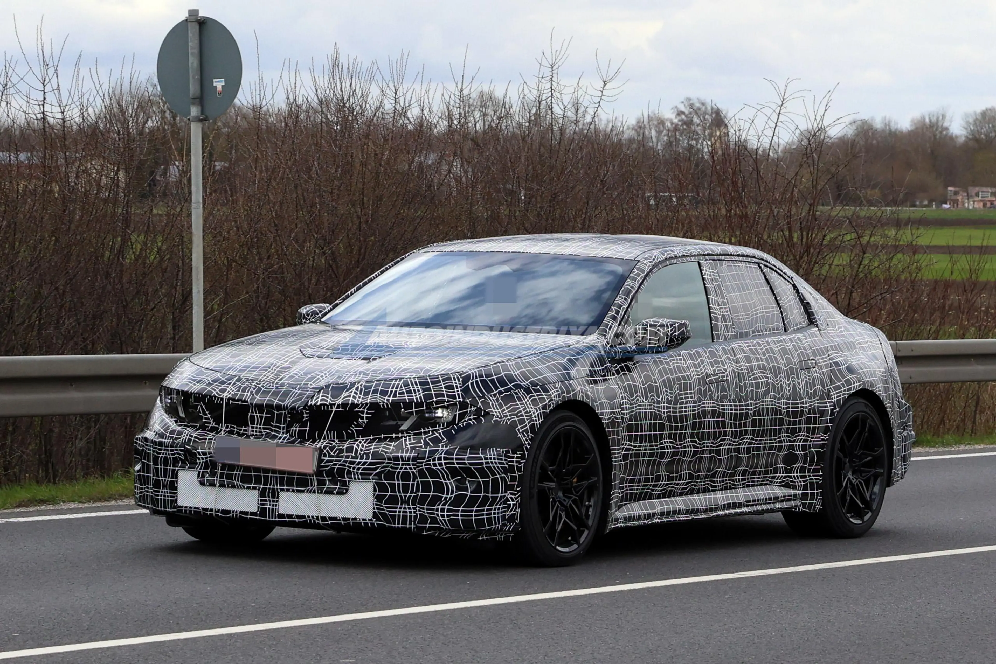 SPIED: BMW i3 M EV spotted anew with production lights