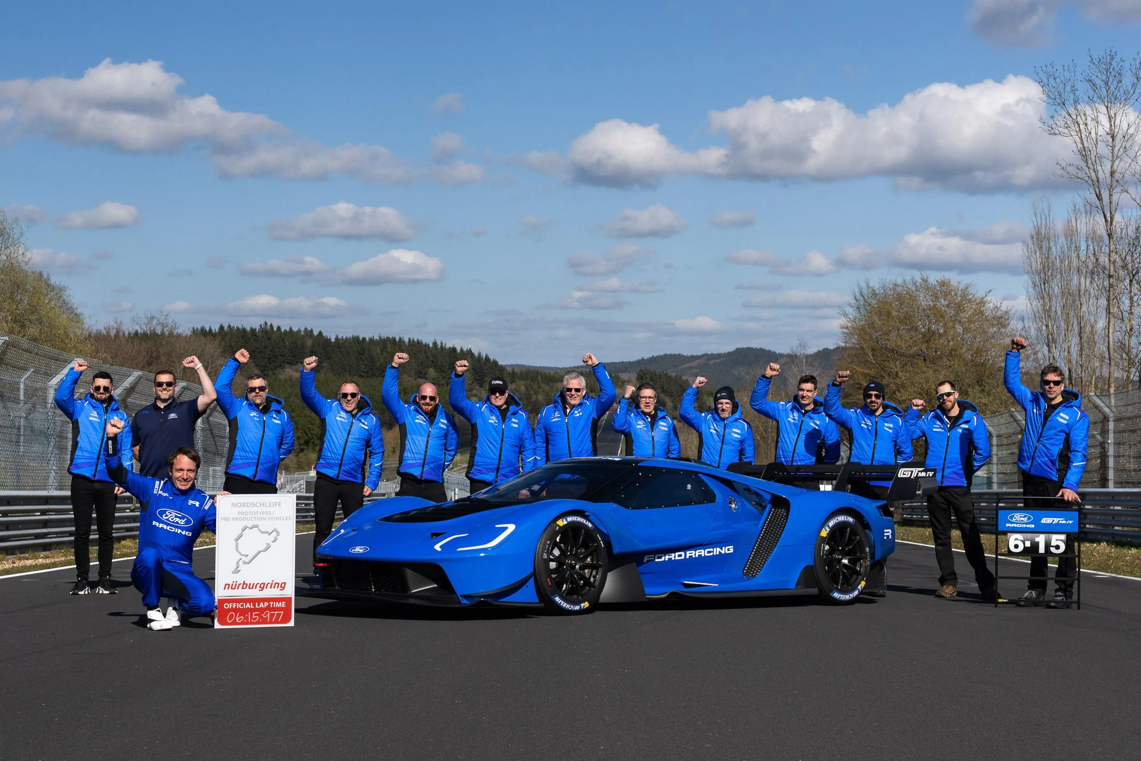 Ford GT Mk IV sets new Nurburgring record for pure combustion vehicles