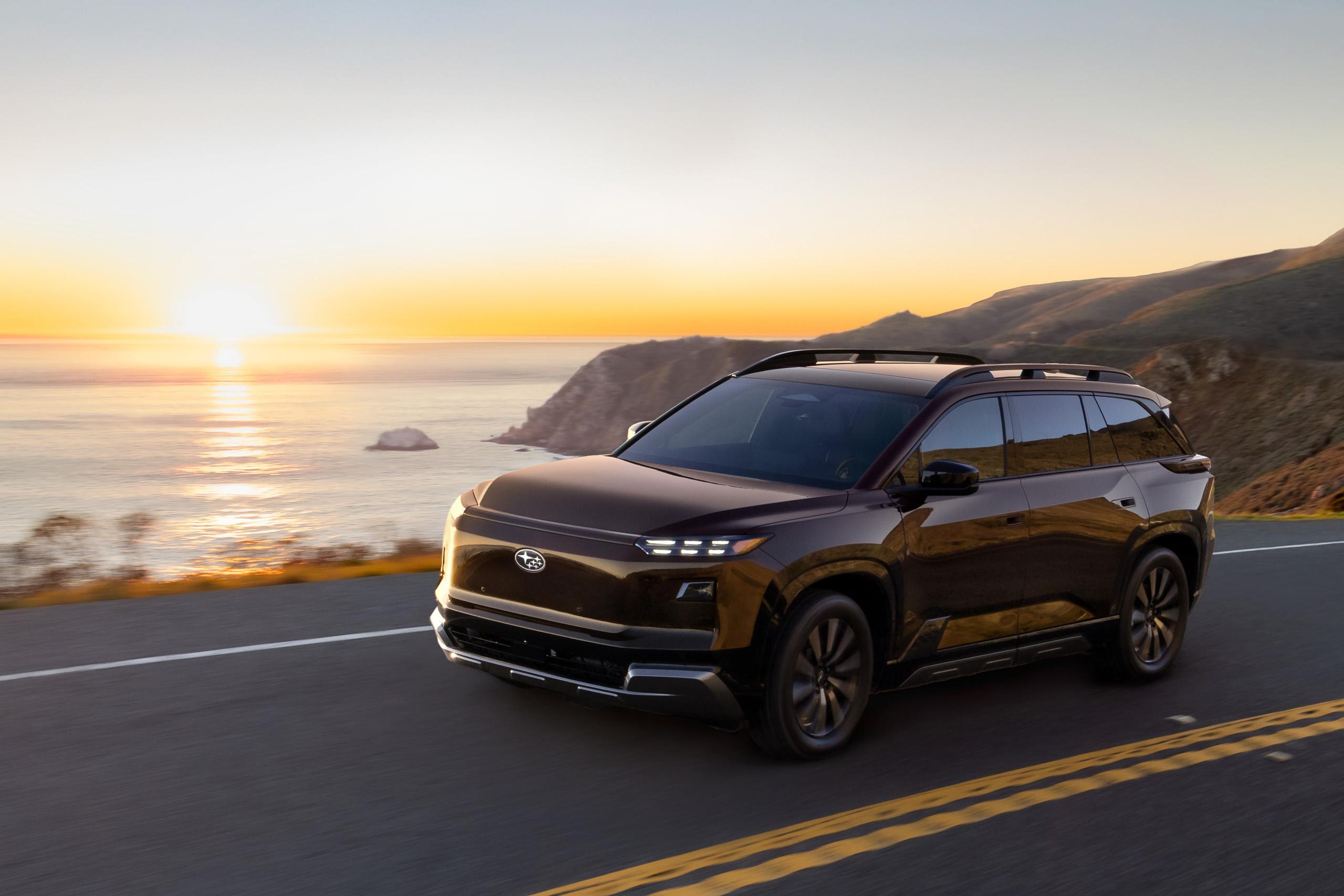 All-new Subaru Getaway is the Highlander's three-row BEV twin