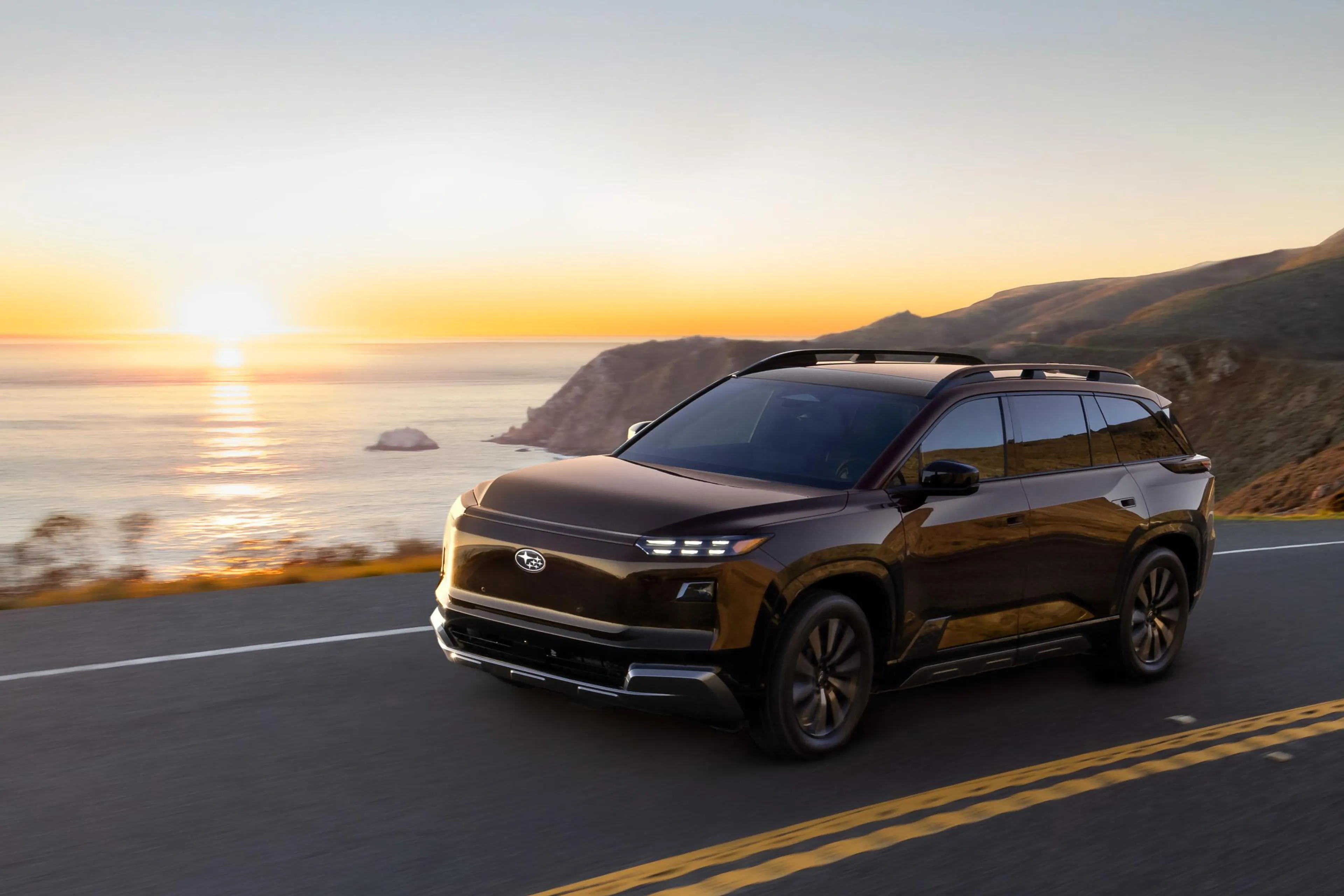 All-new Subaru Getaway is the Highlander's three-row BEV twin