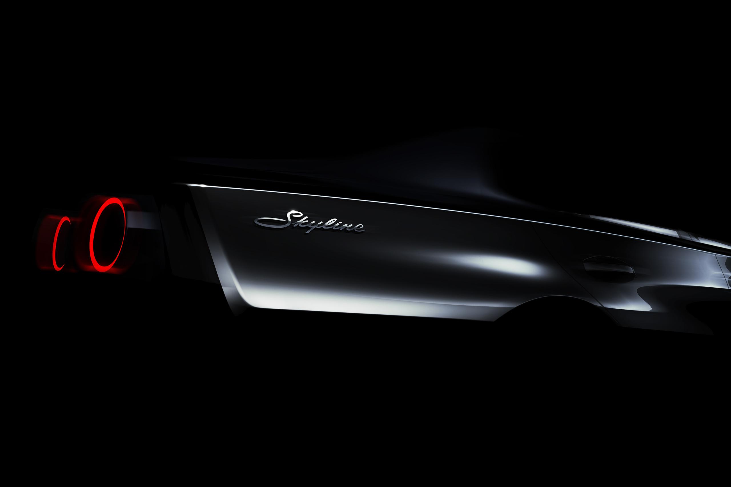 Nissan teases all-new Skyline; could get twin-turbo V6