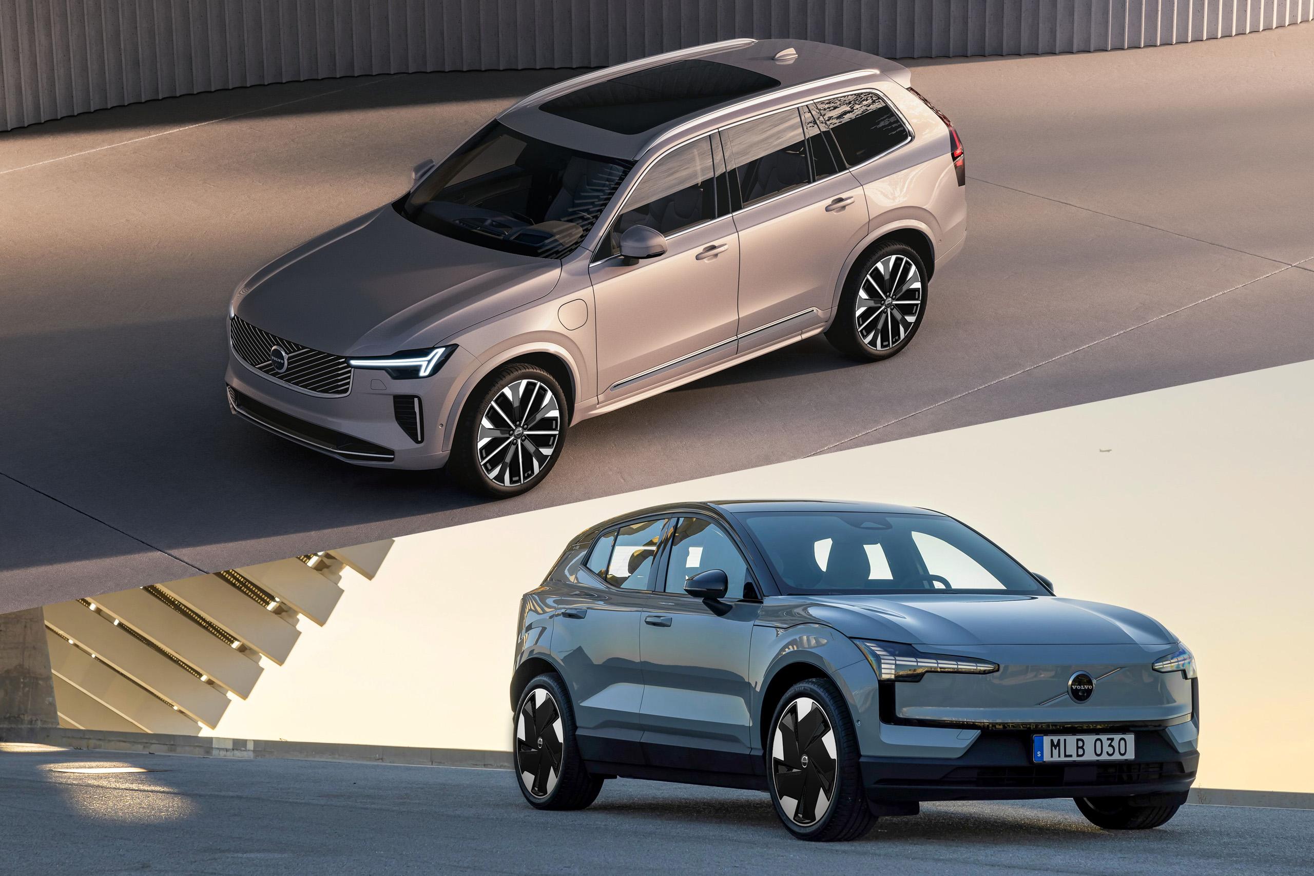 Volvo EX30, XC90 PHEV bags awards for design, luxury