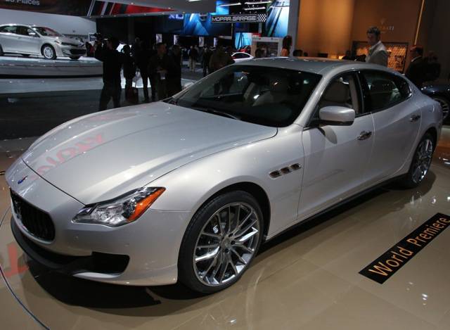 NAIAS 2013: Maserati officially launches the Quattroporte