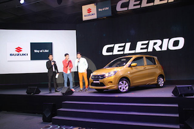 2014 Suzuki Celerio debuts in Thailand