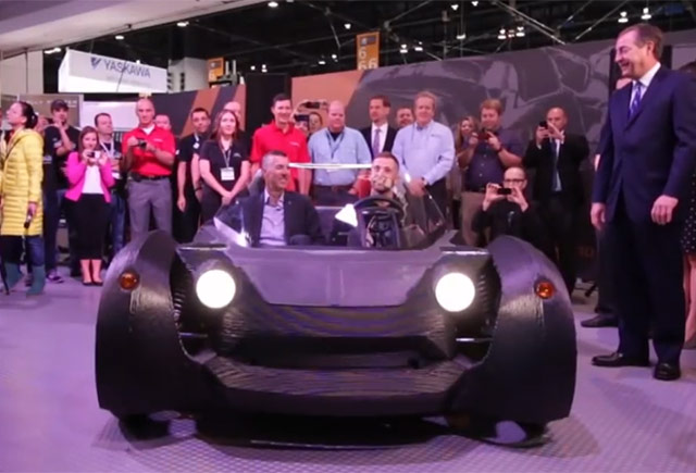 Local Motors reveals world's first 3D-printed car