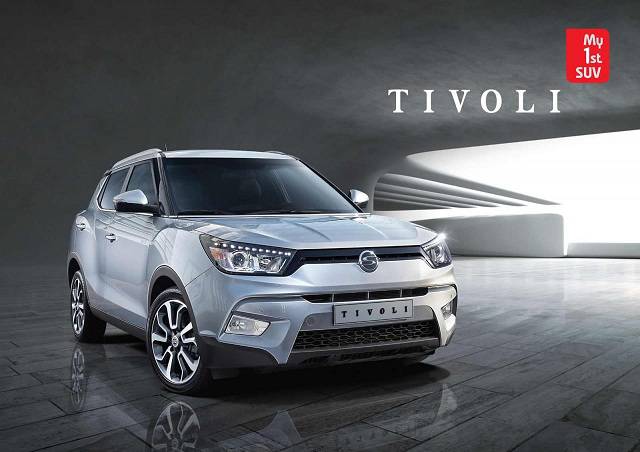 First images of 2015 Ssangyong Tivoli crossover revealed