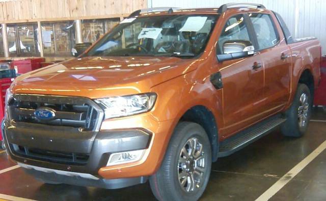 Leaked: first photos of 2015 Ford Ranger Wildtrak