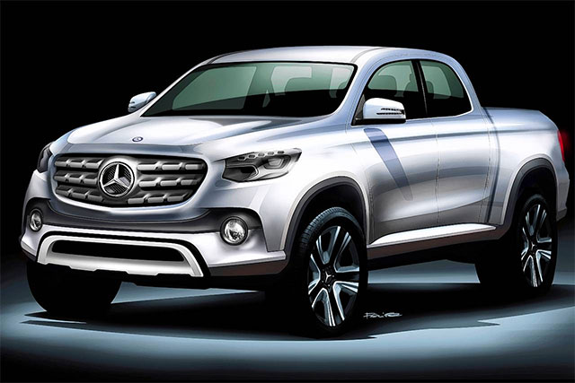 Mercedes-Benz to launch pickup truck by 2020