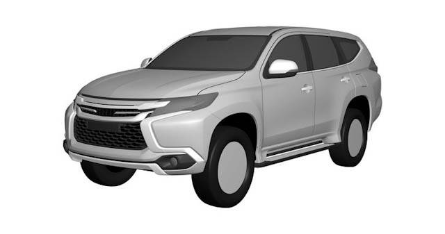 LEAKED: 2016 Mitsubishi Montero Sport patent images
