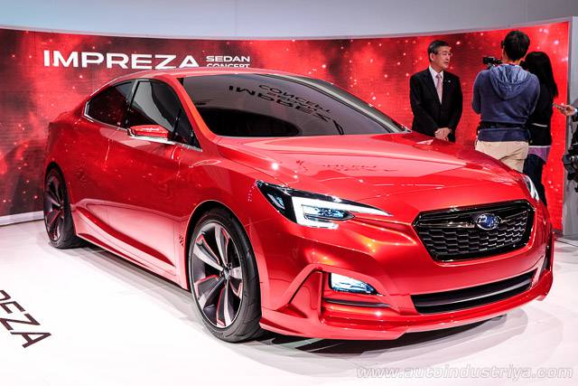Los Angeles 2015: Subaru reveals the Impreza Sedan Concept
