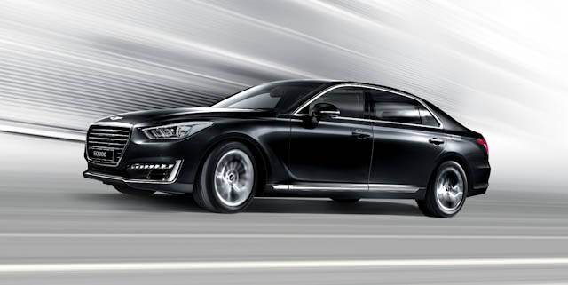 Hyundai officially unveils 2016 Genesis G90 flagship