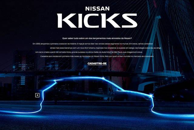 Teaser site signals debut of Nissan Kicks