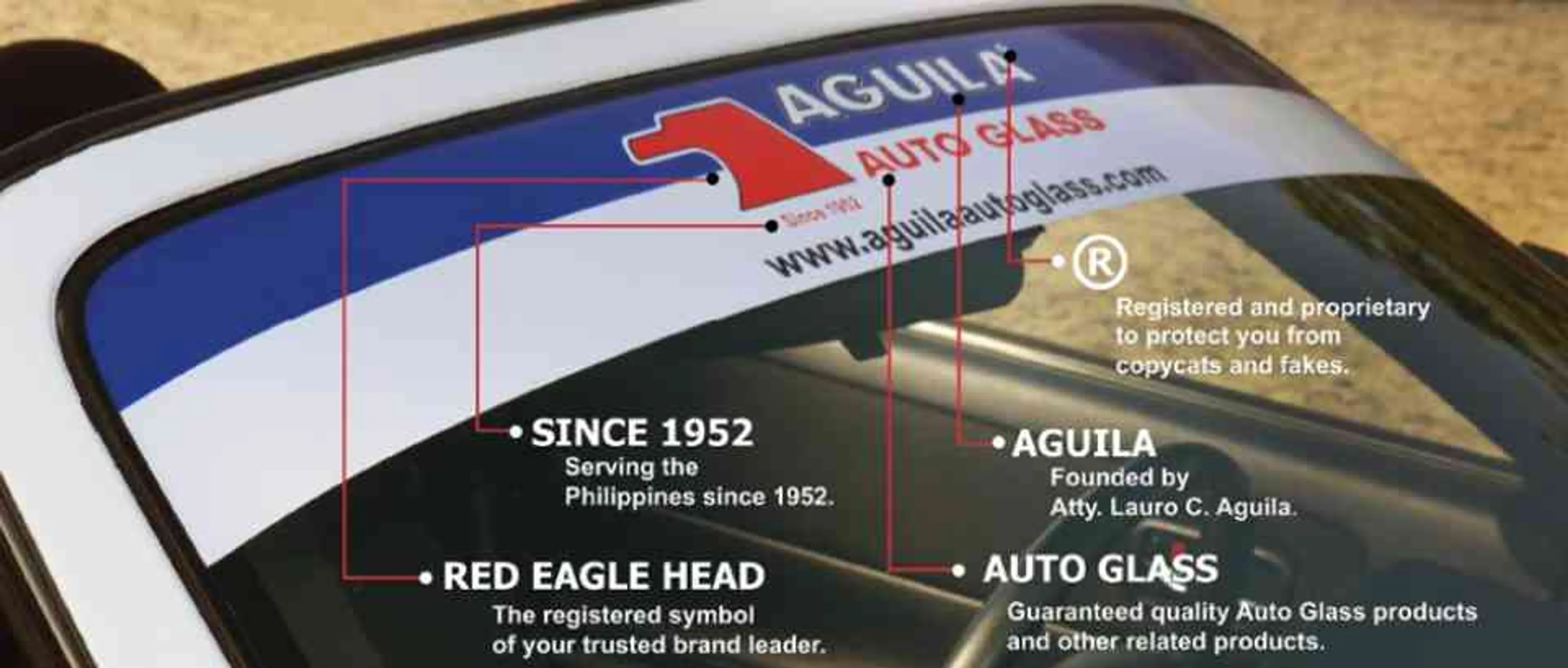 A safe and clear view of the road with Aguila Auto Glass