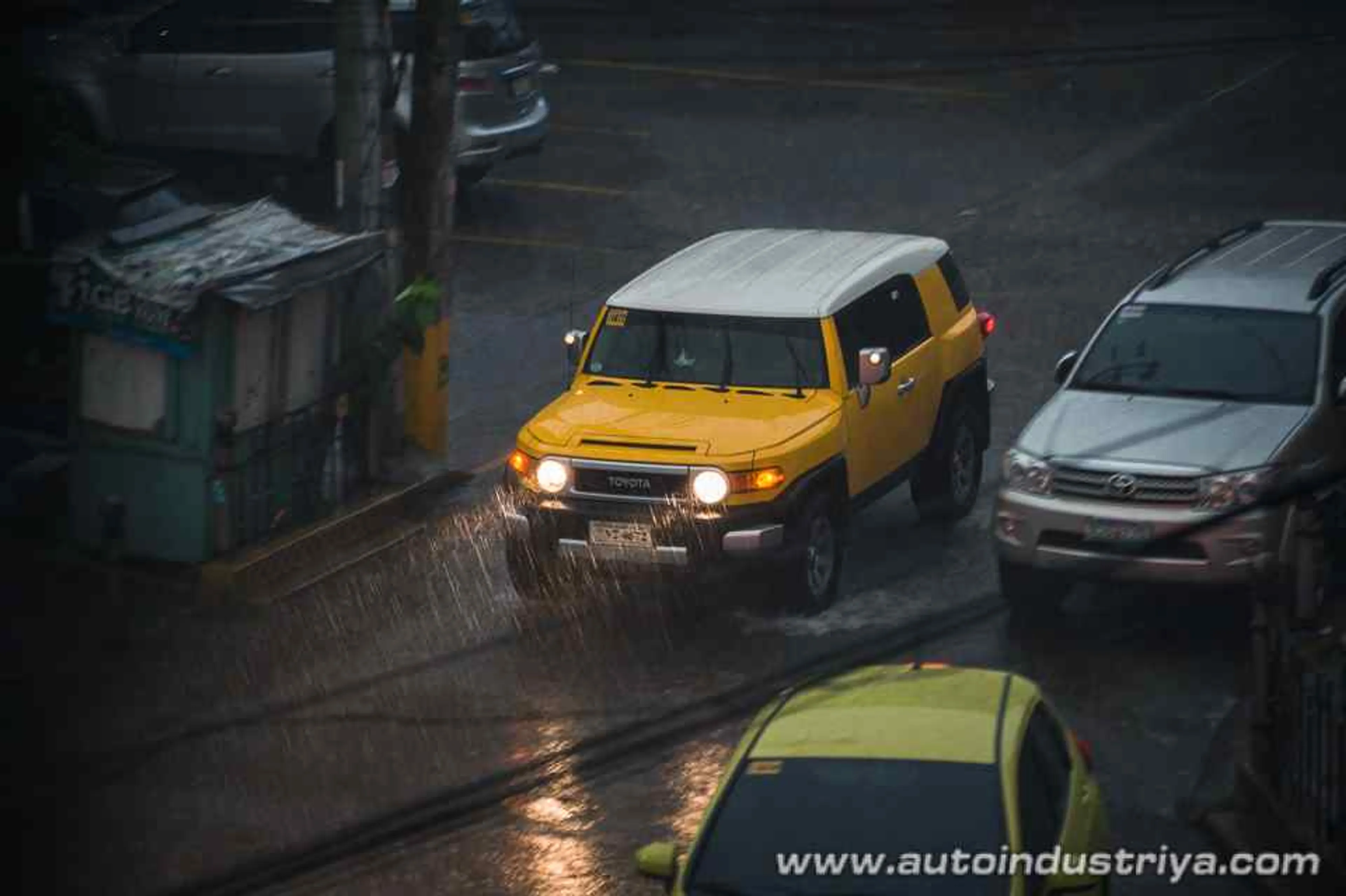 Driving in a Downpour