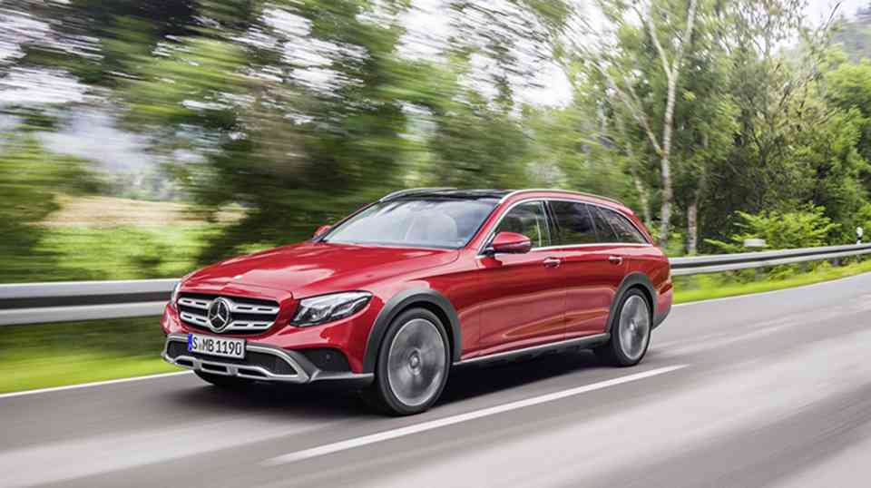High-riding Mercedes-Benz E-Class All Terrain revealed